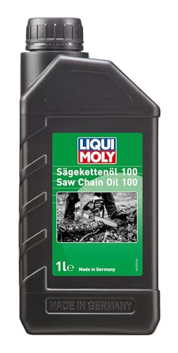 LIQUI MOLY Aceite para cadenas de motosierra 100 | 1 L | Aceite de herramienta de jardín | 1277