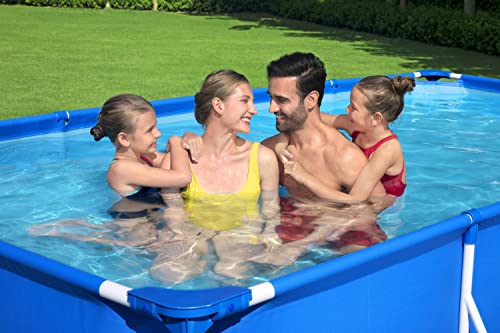 Bestway 56405 - Piscina Desmontable Tubular Infantil Family Splash Frame Pool 400x211x81 cm