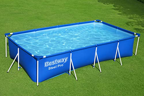 Bestway 56405 - Piscina Desmontable Tubular Infantil Family Splash Frame Pool 400x211x81 cm