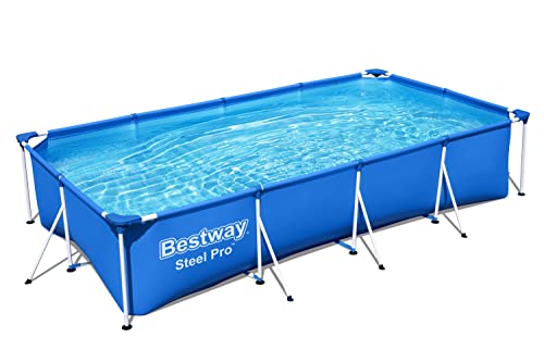 Bestway 56405 - Piscina Desmontable Tubular Infantil Family Splash Frame Pool 400x211x81 cm