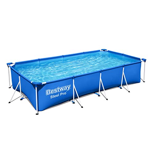 Bestway 56405 - Piscina Desmontable Tubular Infantil Family Splash Frame Pool 400x211x81 cm