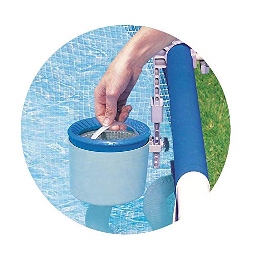 Intex Skimmer de superficie - Skimmer de superficie de montaje en pared de lujo - Skimmer de suspensión, 49x43x34 cm (28000E)