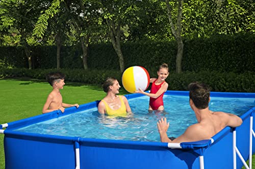 Bestway 56405 - Piscina Desmontable Tubular Infantil Family Splash Frame Pool 400x211x81 cm