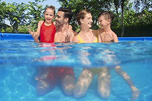 Bestway 56405 - Piscina Desmontable Tubular Infantil Family Splash Frame Pool 400x211x81 cm
