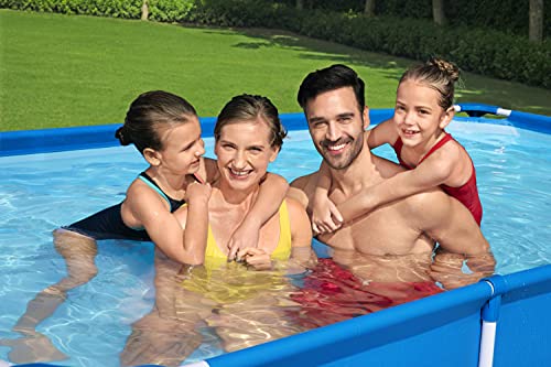 Bestway 56405 - Piscina Desmontable Tubular Infantil Family Splash Frame Pool 400x211x81 cm