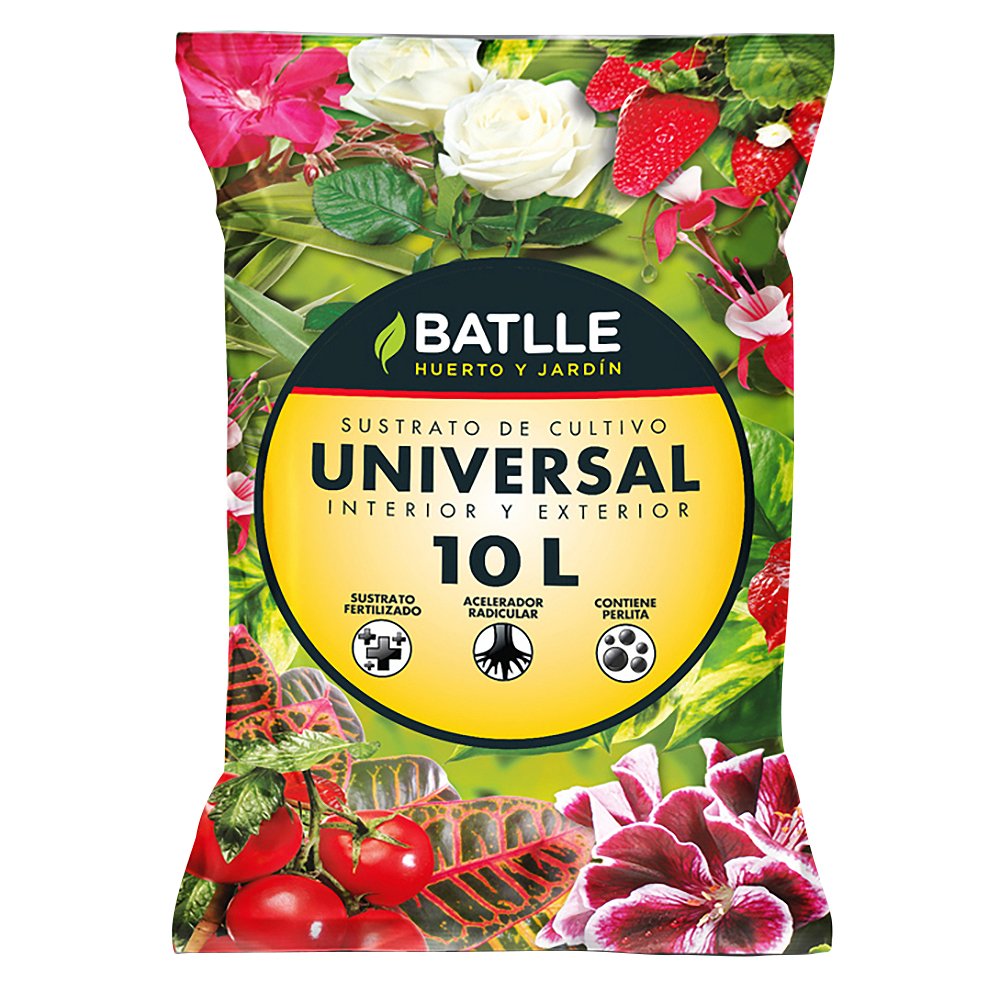 Semillas Batlle Sustrato Universal 10l. - Plantas de interior y exterior