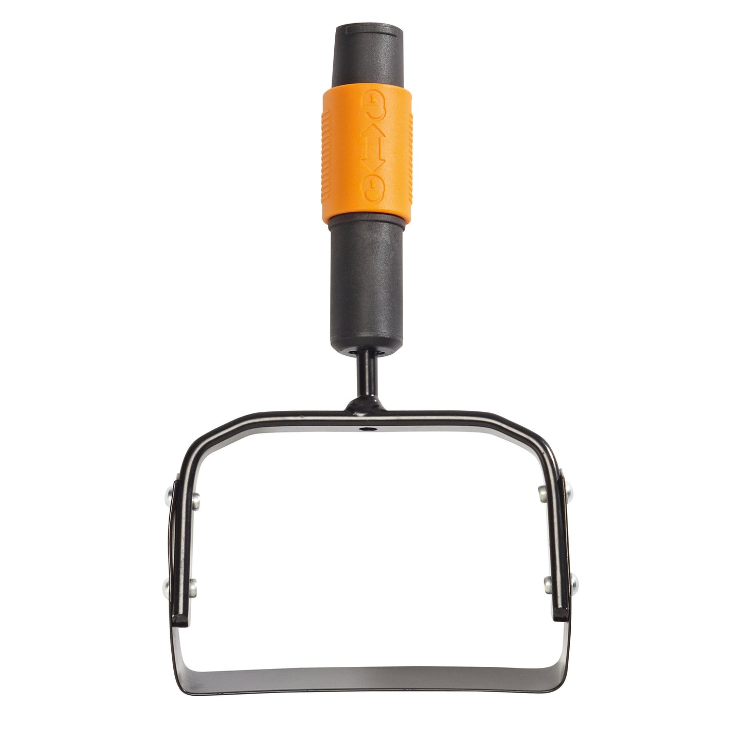 Fiskars Extractor de malas hierbas, Cabezal de herramienta QuikFit, Longitud: 25 cm, Largo: 15,5 cm, Cuchilla de acero, Negro/Naranja, QuikFit, 1000738