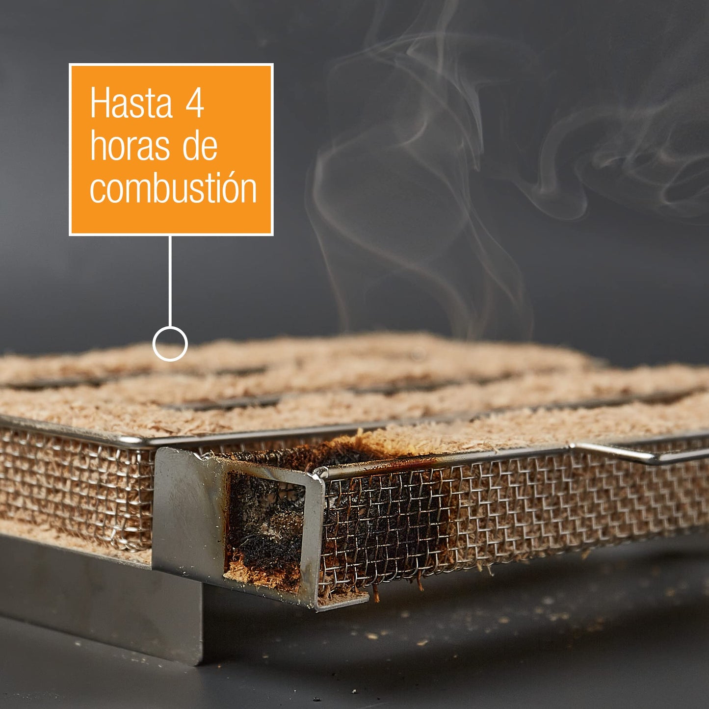 AMAZY Generador de humo frío para la parrilla | Creador de humo frío de acero inoxidable para el ahumado en frío en la barbacoa, el ahumador o la parrilla de la caldera