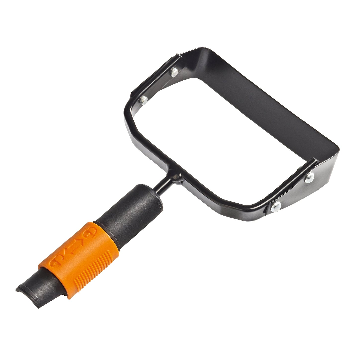 Fiskars Extractor de malas hierbas, Cabezal de herramienta QuikFit, Longitud: 25 cm, Largo: 15,5 cm, Cuchilla de acero, Negro/Naranja, QuikFit, 1000738