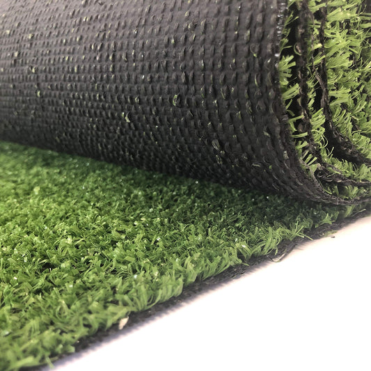 Carpeto Rugs Césped Artificial Sintético para Exterior e Interior - Césped Artificial para Balcón, Terraza y Jardín - Rollos de Cesped Artificial - Hierba Artificial - Verde - 133 x 270 cm