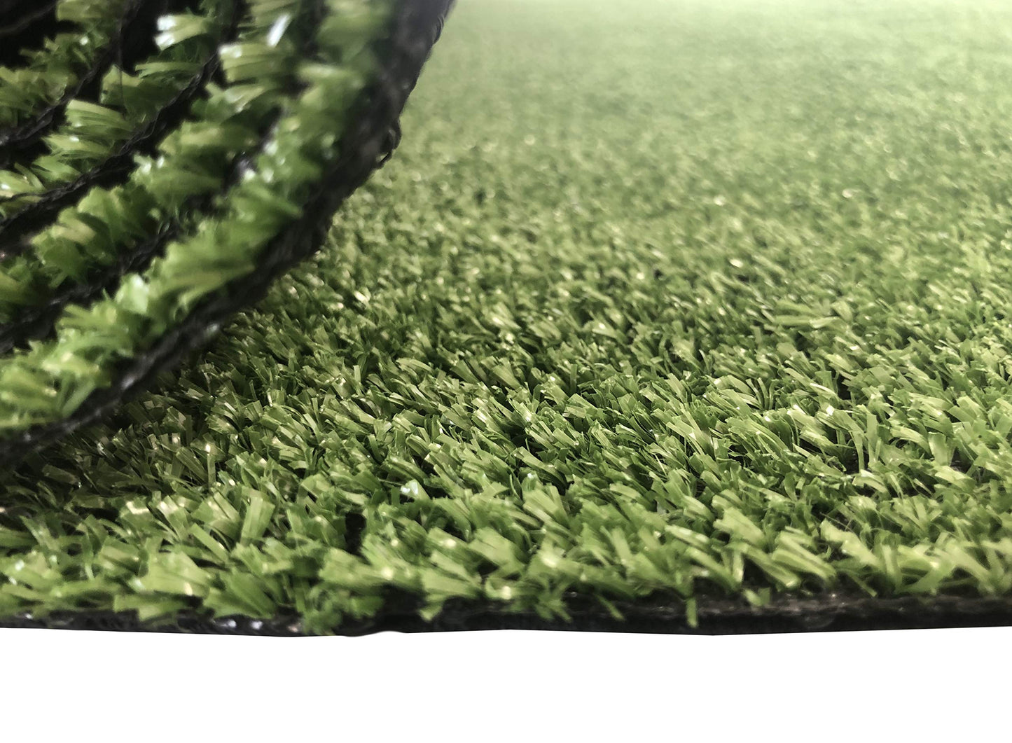 Carpeto Rugs Césped Artificial Sintético para Exterior e Interior - Césped Artificial para Balcón, Terraza y Jardín - Rollos de Cesped Artificial - Hierba Artificial - Verde - 133 x 270 cm