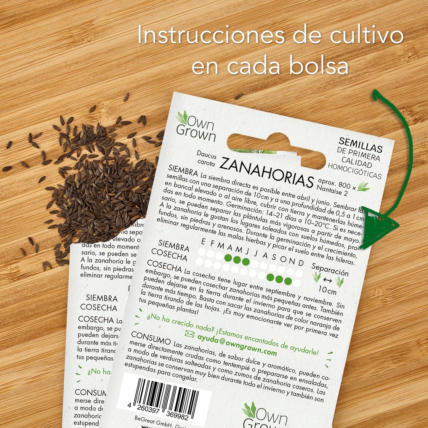 Kit Semillas Verduras: 12 Variedades de Semillas de Hortalizas para plantar – Semillas Huerto – Semillas Verduras – Tomate, Lechuga – OwnGrown Plantas